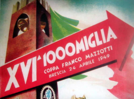 Poster Mille Miglia 1949