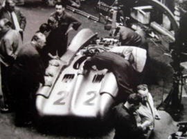 Mercedes-Benz W196 - Silver Arrows Streamliners - Fangio & Kling - French Grand Prix Reims 1954