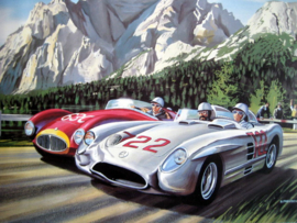 "Mille Miglia 1955" Mercedes-Benz 300 SLR - Moss/Jenkinson