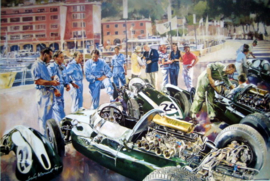 "Cooper Team" Monaco Grand Prix 1959 - Cooper Climax T51's featuring John Cooper