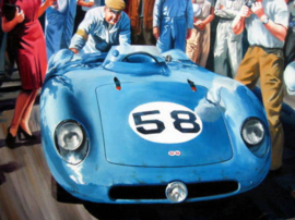 "la belle équipe" Bonnet Team Panhard (Matra) With Paul Armagnac - Le Mans 1955