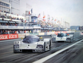 " 1989 Le Mans 24-Hours " - Sauber-Mercedes #63 (Winner)