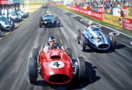 "Grand Prix De Reims 1958" Ferrari Dino 246 #4 Mike Hawthorn