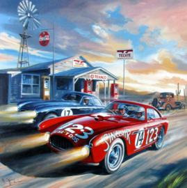 Ferrari 340 Mexico # 14 & #17 Carrera Panamericana 1952