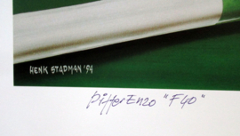 Enzo Ferrari "F40" By Henk Stadman