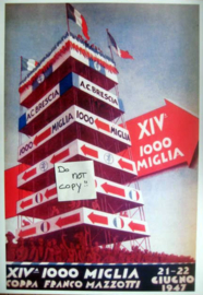 Poster Mille Miglia 1947