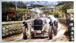 Mercedes Winner Semmering Hillclimbrace - 1905 Winner : Braun.