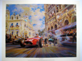 "Dicing at casino square" Monaco Grand Prix 1957