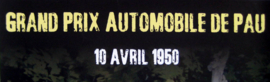Grand Prix Automobile De Pau 1950