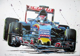 Toro Rosso STR10 Max Verstappen 2015 (Giclee)