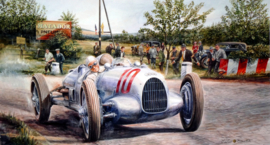 Auto Union A #10 Bernd Rosemeyer Masaryk Ciruit Brno 1935