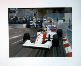 McLaren #1 - Ayrton Senna Winner Monaco Grand Prix 1992