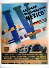 Poster Carrera Panamericana 1953