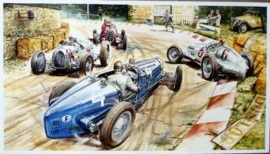 Bugatti/Mercedes-Benz/Auto Union/Alfa Romeo  Italia 1937