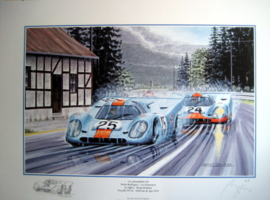 "Funambules II" Porsche 917 K - 1000 km de Spa 1970 - Rodriguez/Kinnunen/Siffert/Redman