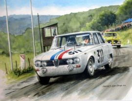 Alfa Romeo Giulia Ti Super - LucienBianchi/Fernand Masoero - 24h Franchorchamps 1964