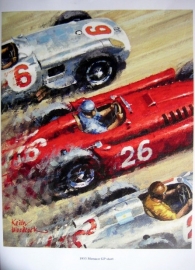 Start Monaco Grand Prix 1955 - Moss/Ascari/Fangio - Limited Edition 30 pcs. Worldwide