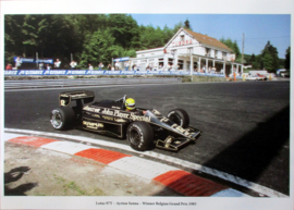 Lotus 97T Renault #12 - Ayrton Senna - Winner Belgium Grand Prix 1985