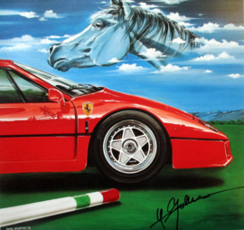 Enzo Ferrari "F40" By Henk Stadman