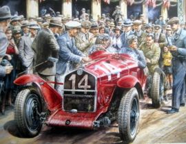 "Targa Florio 1930" Alfa Romeo P2 (Alfa Corse) Achille Varsi