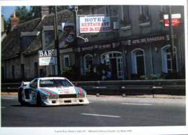 Lancia Beta Monte Carlo #65 - Alboreto/Cheever/Facetti - Le Mans 1981