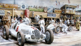 Mercedes-Benz W125 #8 - von Brauchitsch/Lang  - Bremgarten Swiss Grand Prix 1937