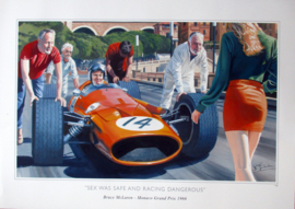 Bruce McLaren - Monaco Grand Prix 1966