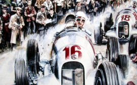 Auto Union #10 Hans Stuck -  Grand Prix Masaryk Brno 1934