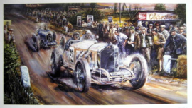 Mercedes SSK #72 - Caracciola winner Praguehill climbrace - 1929