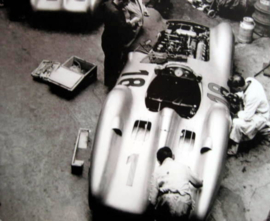 Mercedes-Benz W196 - Silver Arrows Streamliners - Fangio & Kling - French Grand Prix Reims 1954