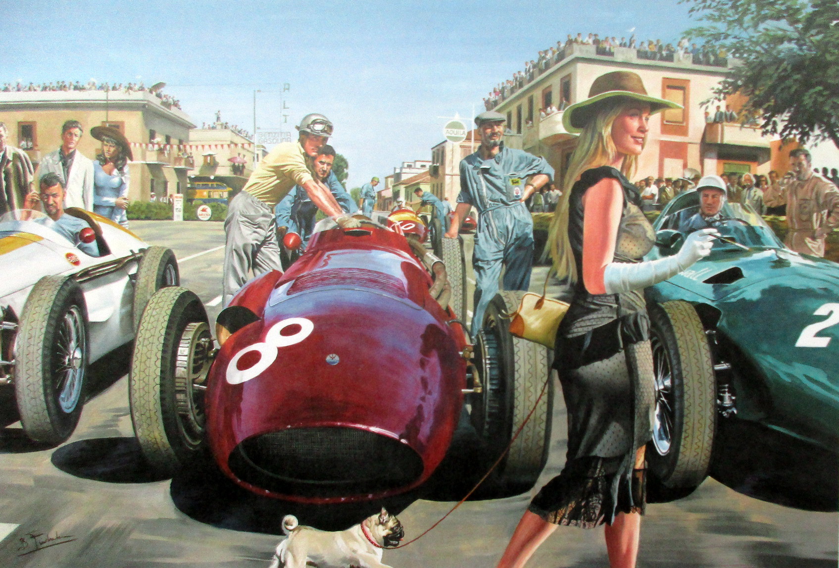 Grand Prix Pescara 1957 "La Dolce Vita"