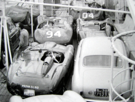 Targa Florio 1956 - Transport to Sicilia