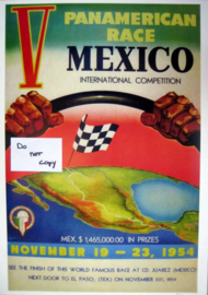 Poster Carrera Panamericana 1954