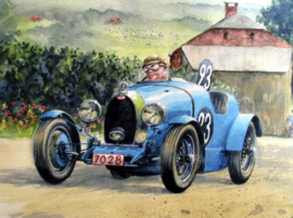 Bugatti T37 #23 - Evrard-Trasenster - 24h Franchorchamps 1931