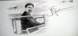 Louis Bleriot - Channelcrossing 1909  - Fine Art Print