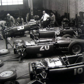 Ferrari 156 Dino F1 (Shark Nose) Carlo Chiti Teamchef France Grand Prix 1961 Reims