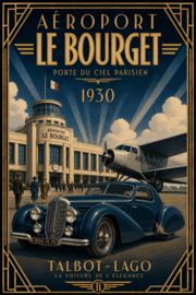 Talbot Lago - Le Bourget 1930 - Art Deco