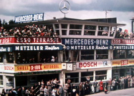 Start German Grand Prix Nürburgring 1956 - Ferrari #1 Juan Manuel Fangio