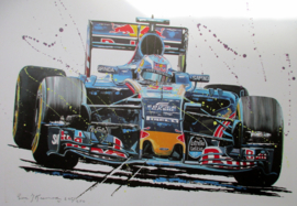 Red Bull Racing/Toro Rosso STR11 Max Verstappen 2016 (Giclee)