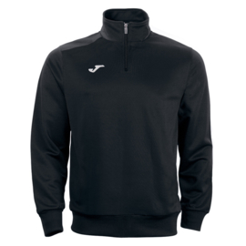 Joma Combi Faraon zip top met borstlogo Terra Nigra