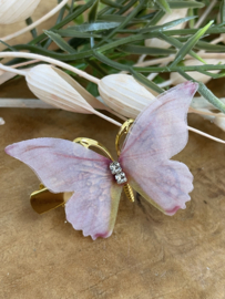 Roze vlinder speldjes