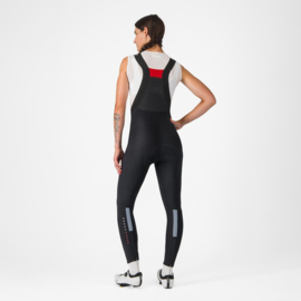 Castelli Sorpasso RoS W Bibtight Black Silver Reflex