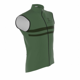 .Zyclist Roubaix Body Windblock Heren Groen - Maat XS