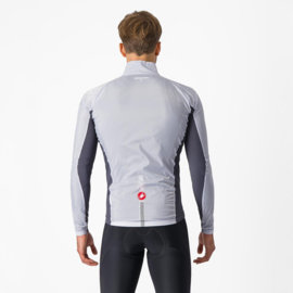 Castelli Squadra Stretch Jacket Silver Gray