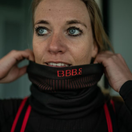 BBB Firneck Neck Warmer Black Red