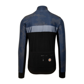 Bioracer Spitfire Tempest Protect Winter Jacket Camo Dot Navy - Maat M