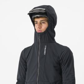 Castelli Trail Hoodie Jacket Light Black