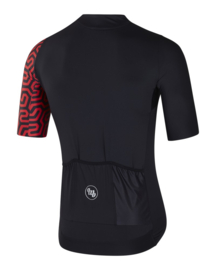 MB Wear Lux Evo Jersey Zwart/Rood