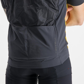 Castelli Unlimited Puffy Vest Goldenrod Dark Gray