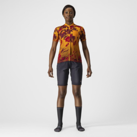 Castelli Unltd Sentiero Jersey Golden Orange Barbaresco Red